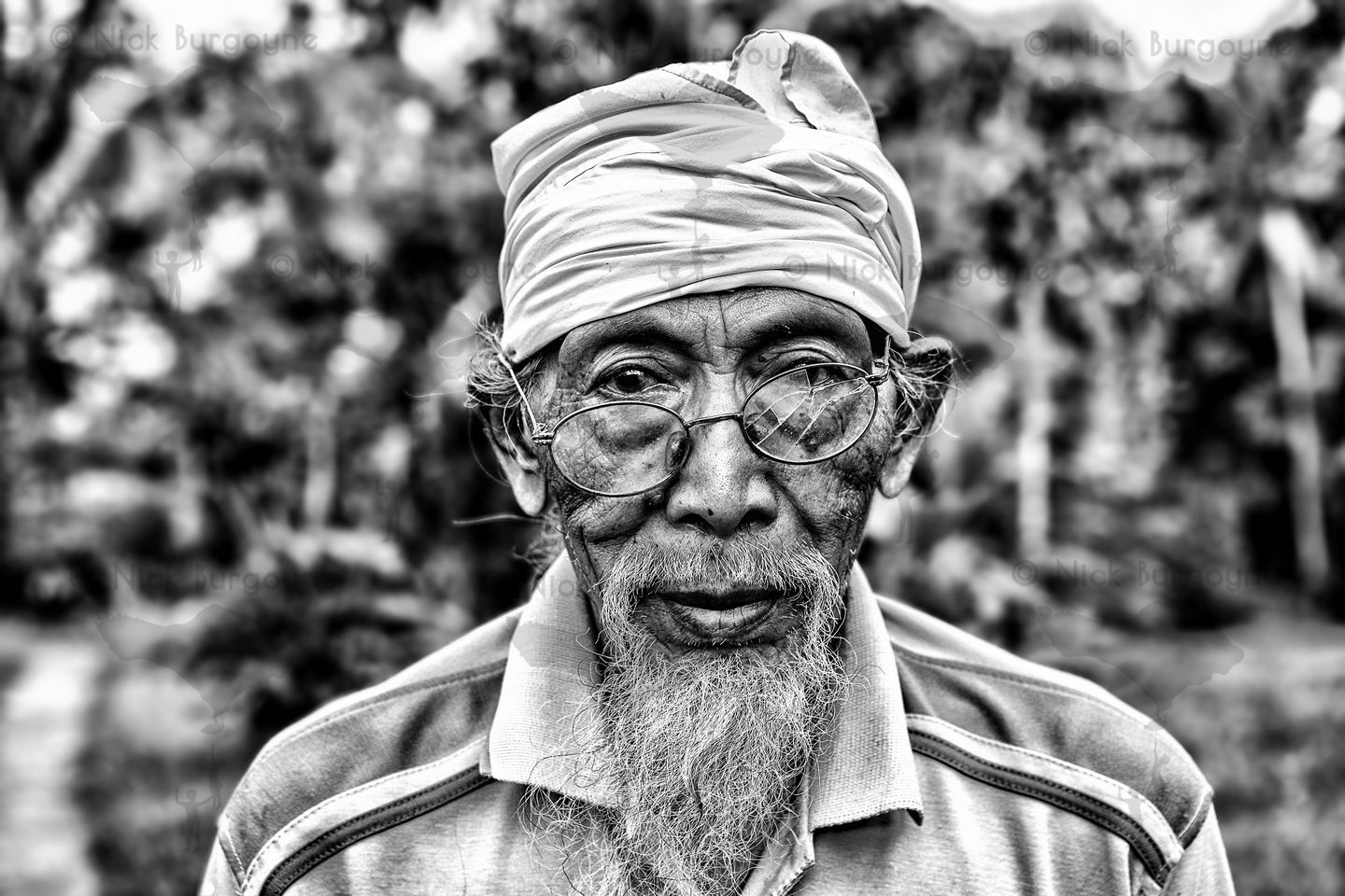 Broken Glasses Man
